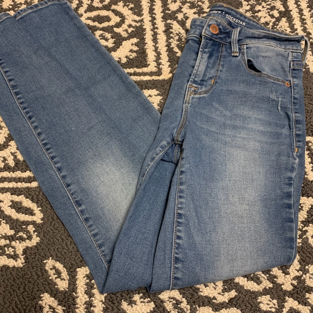 Comfy High Waisted Old Navy Skinny Jeans